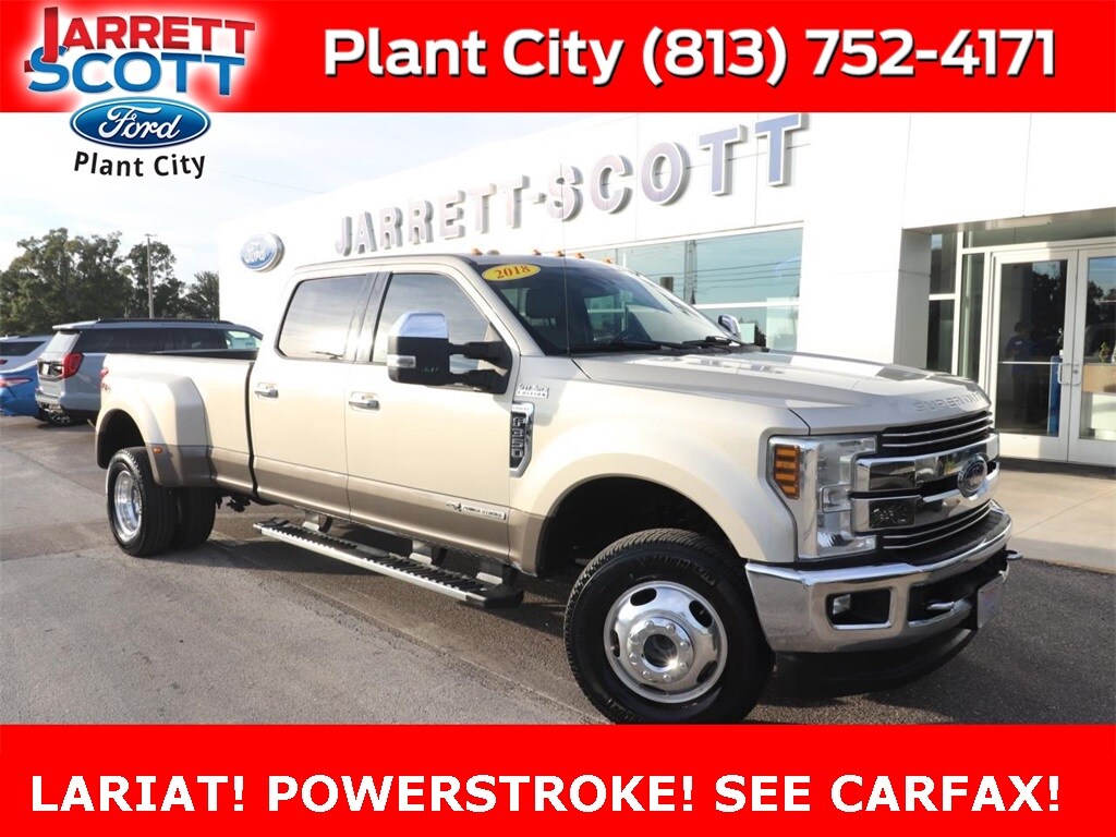Certified 2018 Ford F-350SD Lariat Truck Crew Cab