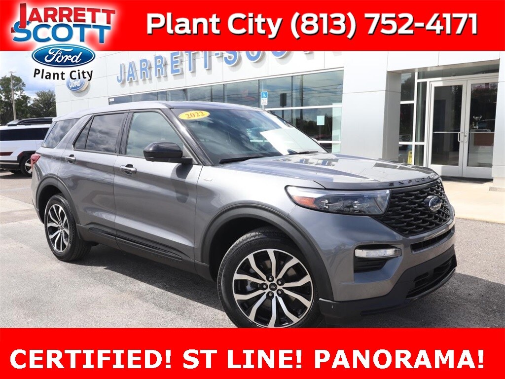 Certified 2022 Ford Explorer ST-Line SUV