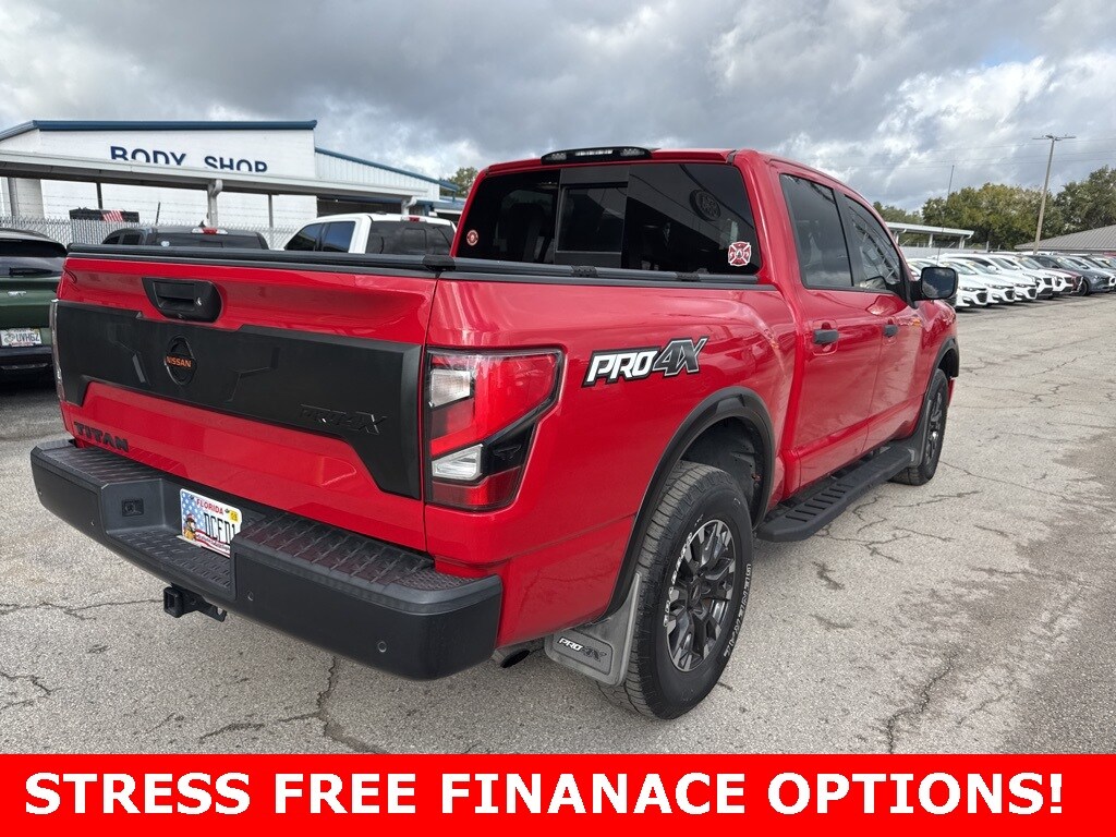 Certified 2021 Nissan Titan PRO-4X Truck Crew Cab