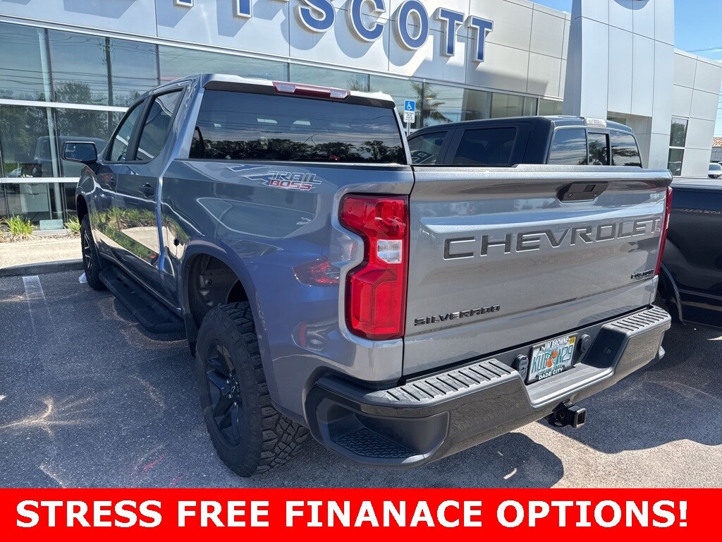 Certified 2022 Chevrolet Silverado 1500 LTD Custom Trail Boss Truck Crew Cab