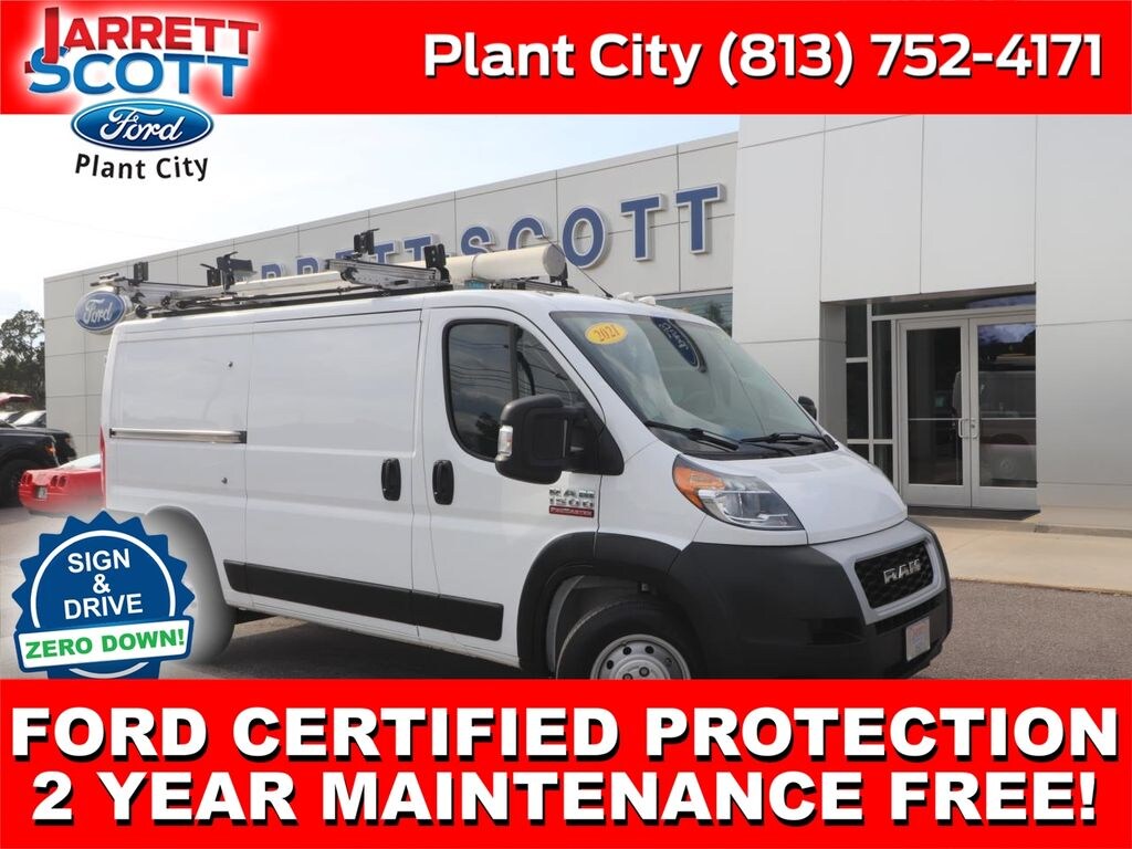 Certified 2021 Ram Promaster 1500 Low Roof Van Cargo Van