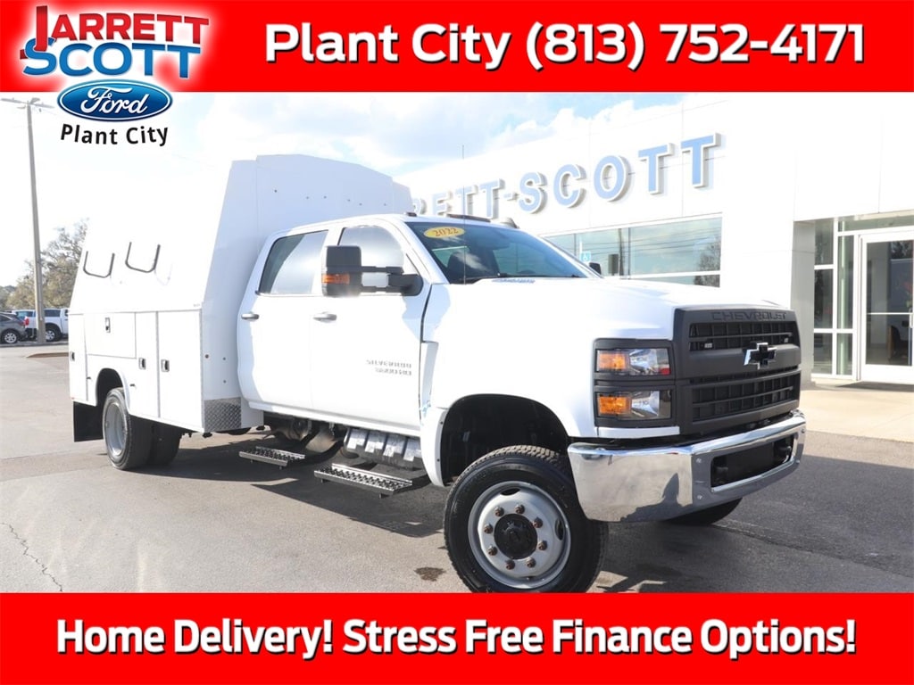 Certified 2022 Chevrolet Silverado 5500HD Work Truck Truck Crew Cab