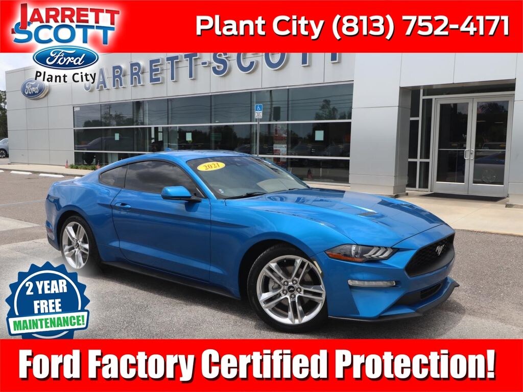 Certified 2021 Ford Mustang Ecoboost Coupe