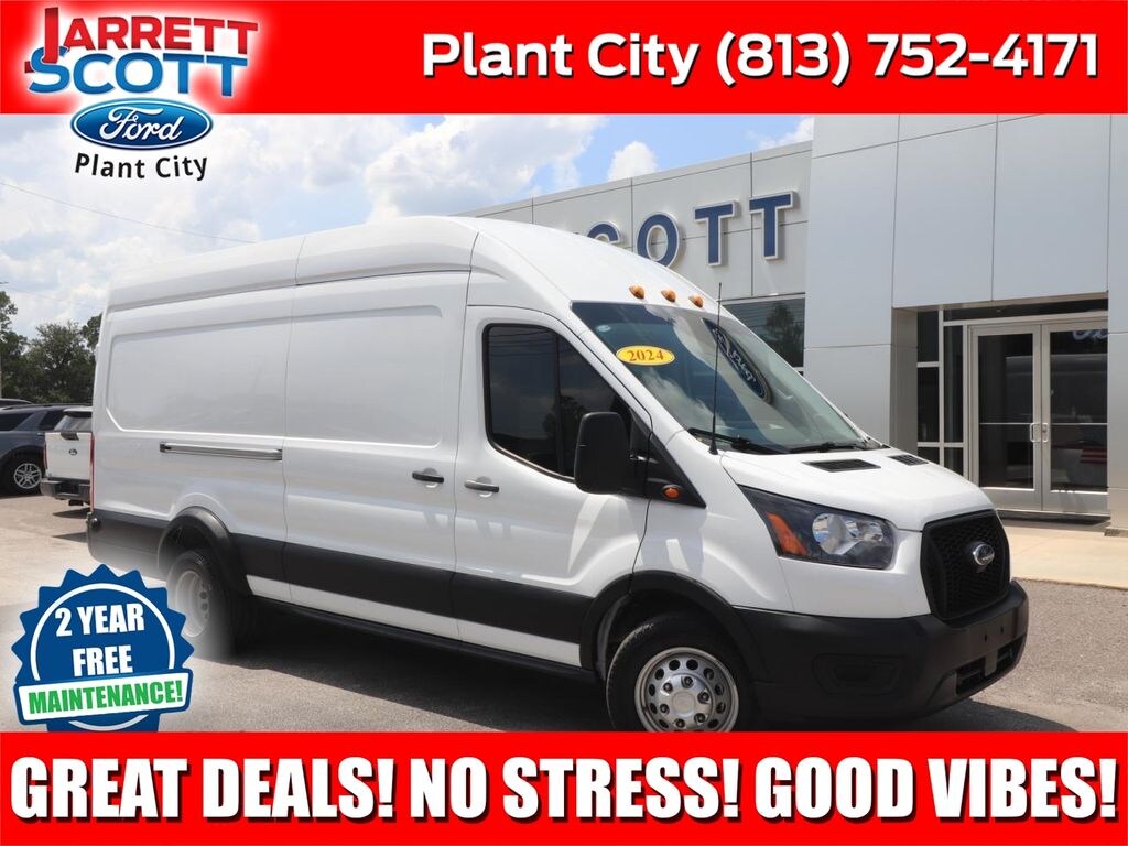 Certified 2024 Ford Transit-350 Base Van High Roof HD Ext. Van