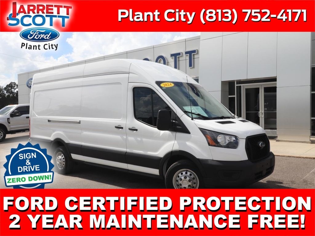 Certified 2024 Ford Transit-250 Base Van High Roof Ext. Van