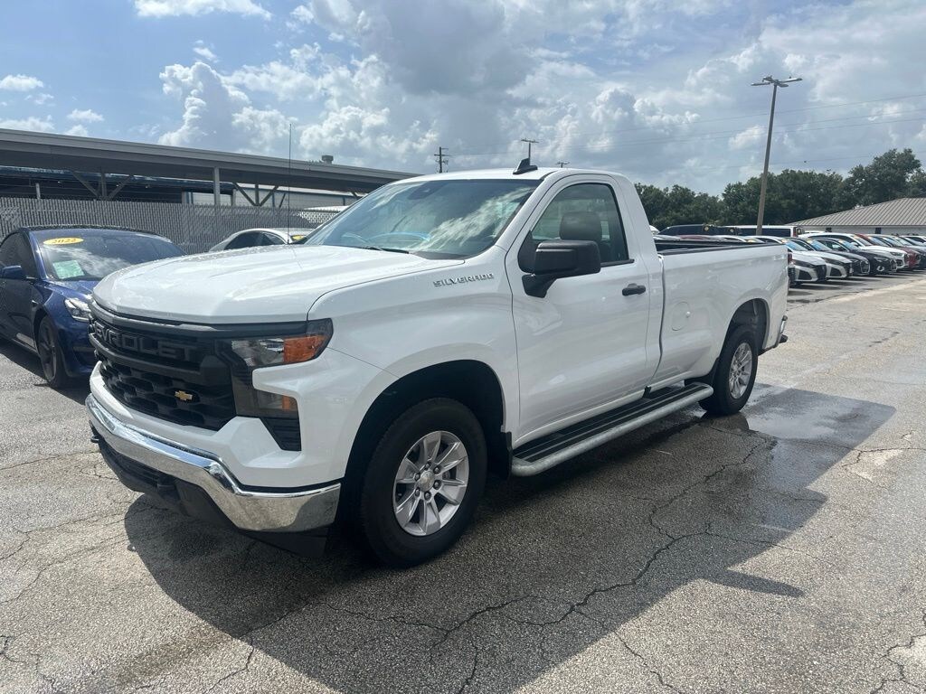 Certified 2025 Chevrolet Silverado 1500 WT Truck Regular Cab