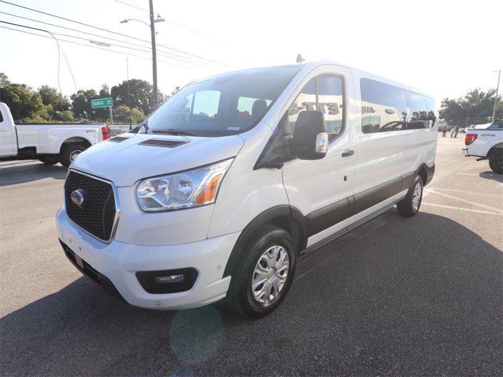 Certified 2022 Ford Transit-350 XLT Wagon Low Roof Van