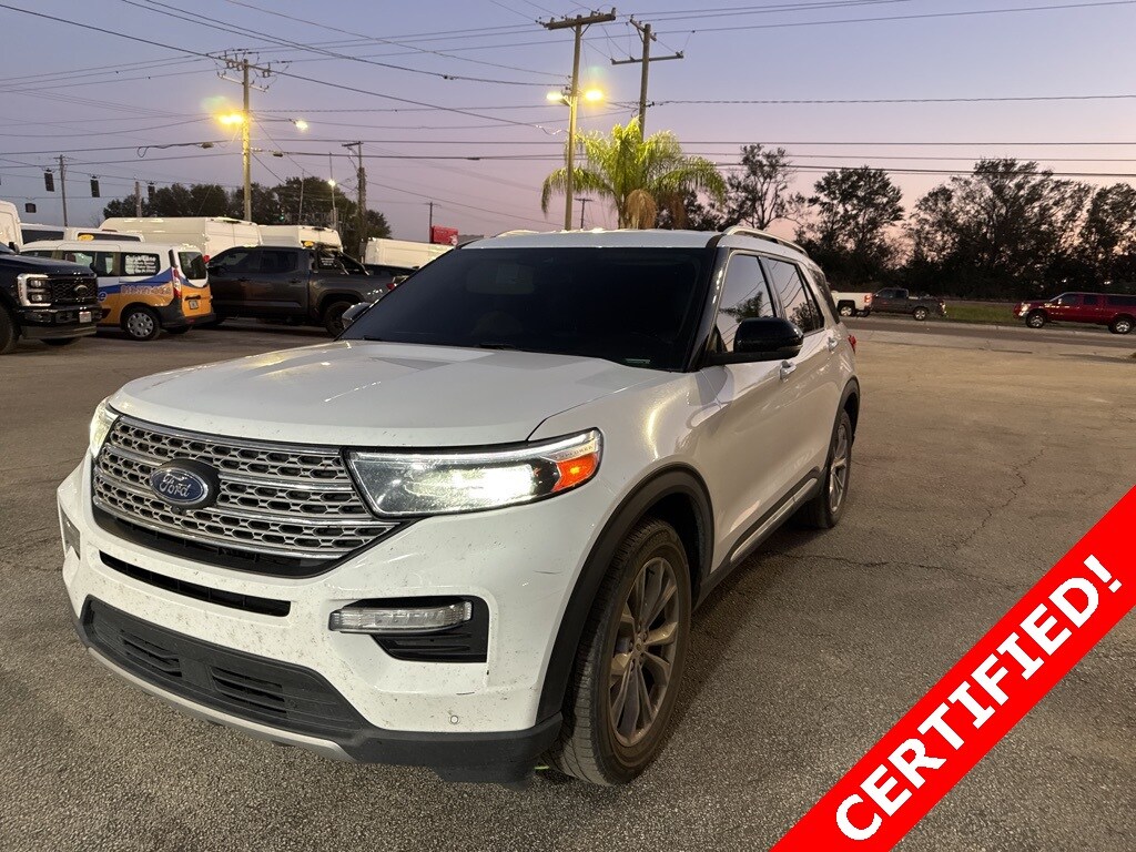 Certified 2022 Ford Explorer Limited SUV