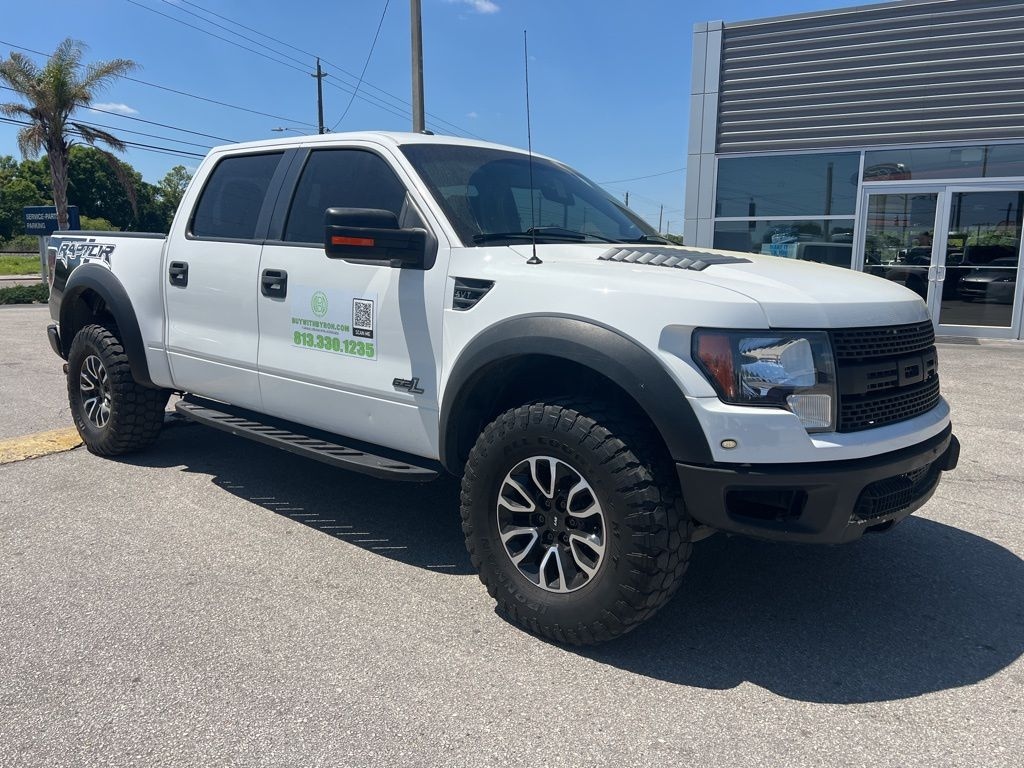Used 2012 Ford F-150 SVT Raptor Truck SuperCrew Cab