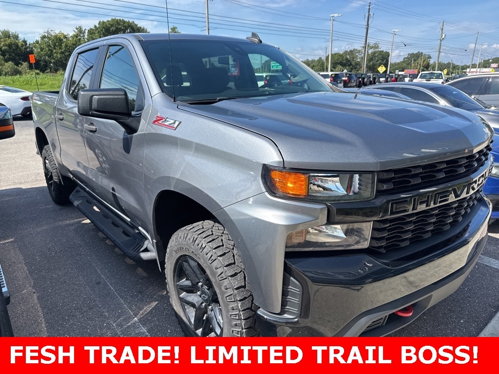 Certified 2022 Chevrolet Silverado 1500 LTD Custom Trail Boss Truck Crew Cab