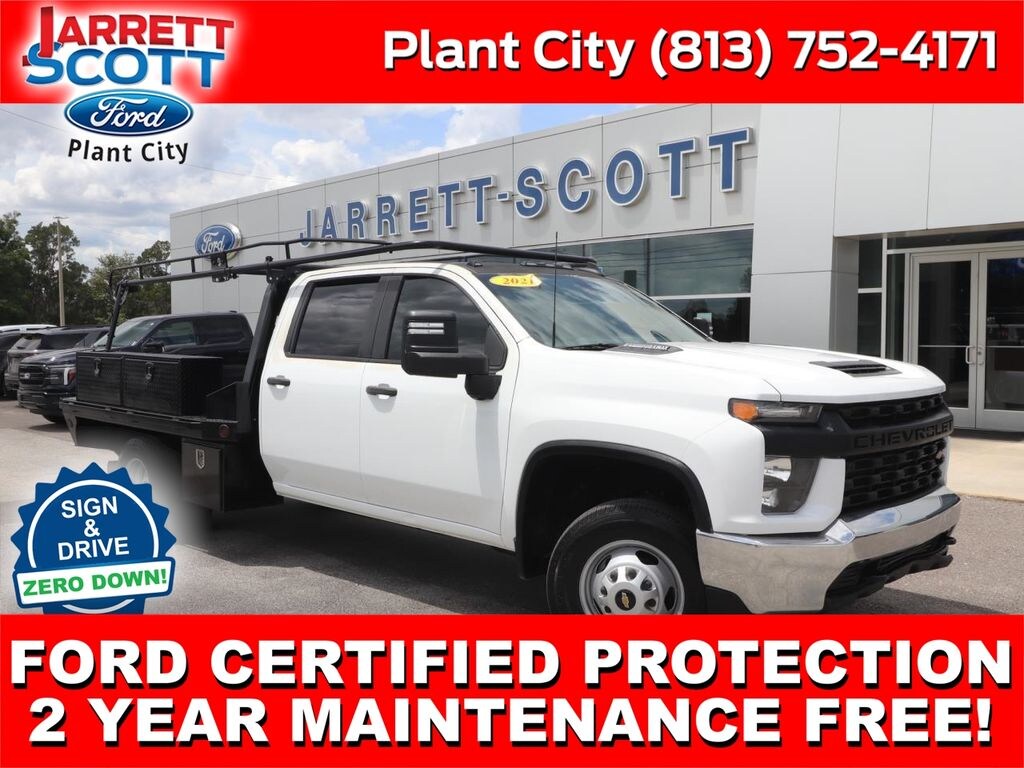 Certified 2021 Chevrolet Silverado 3500HD Work Truck Truck Crew Cab