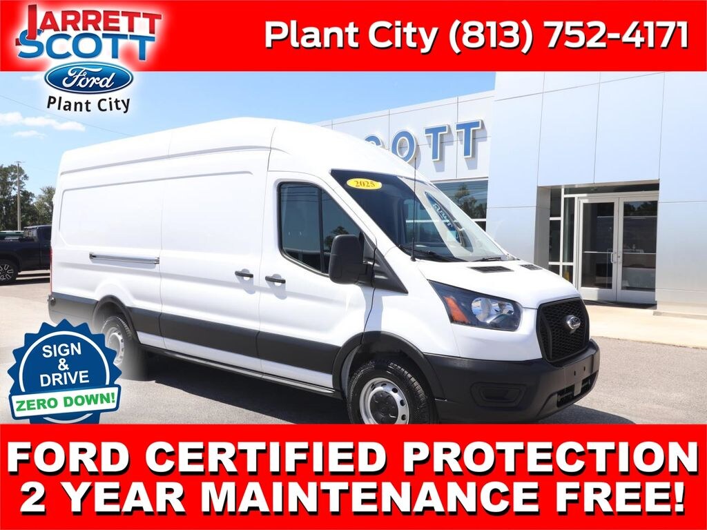 Certified 2025 Ford Transit-250 Base Van High Roof Ext. Van