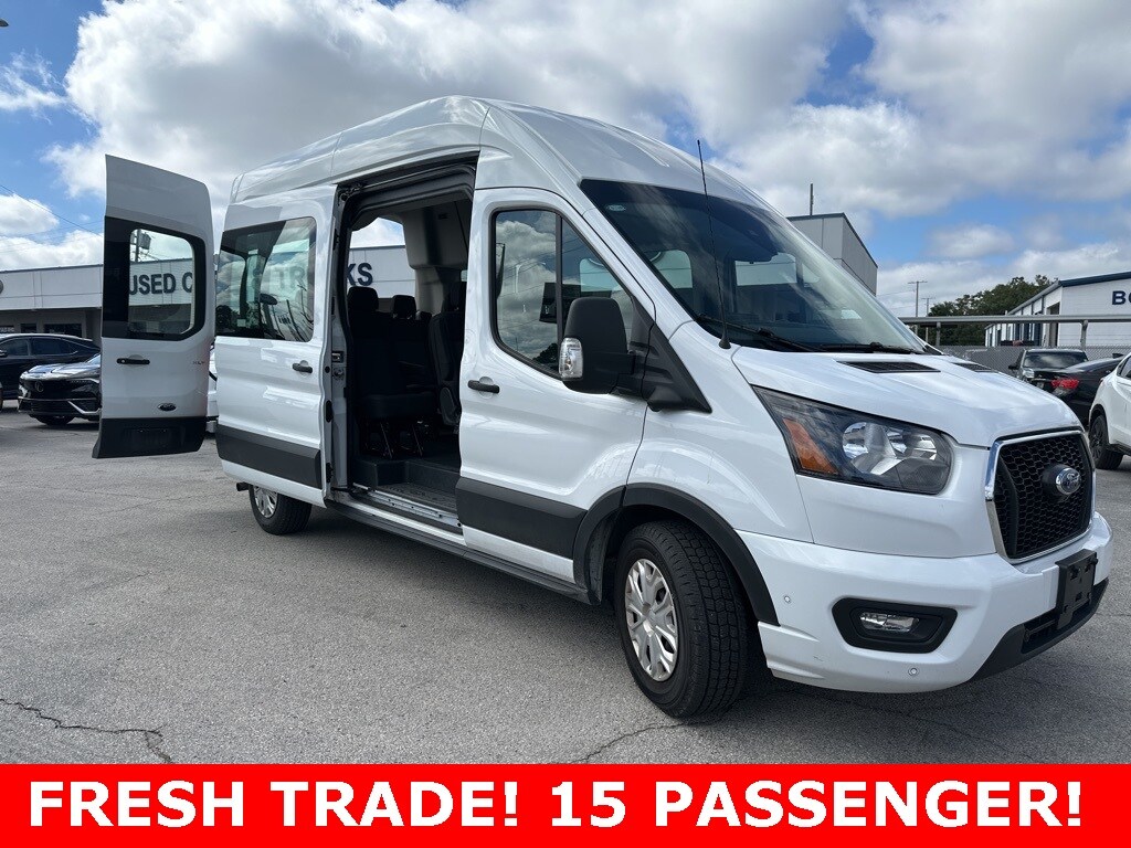 Certified 2023 Ford Transit-350 XLT Wagon High Roof Van