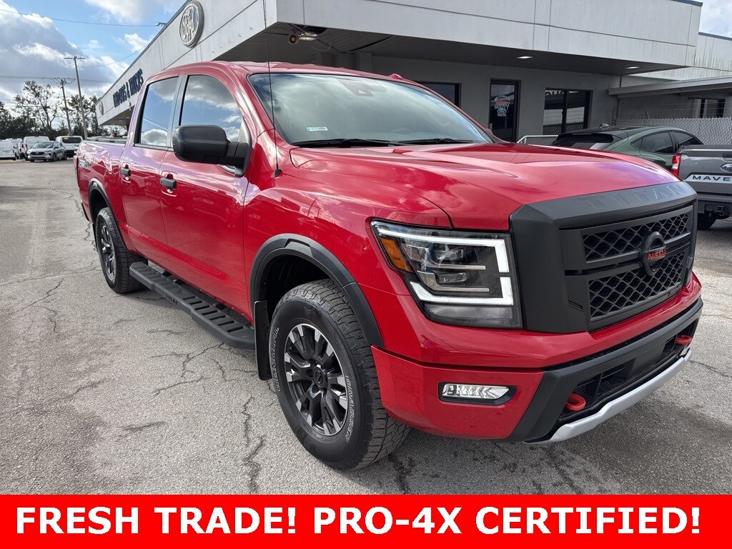 Certified 2021 Nissan Titan PRO-4X Truck Crew Cab