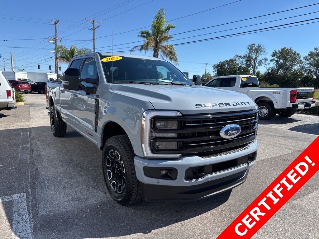 Certified 2025 Ford F-250SD Platinum Truck Crew Cab