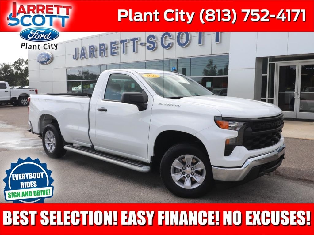 Certified 2025 Chevrolet Silverado 1500 WT Truck Regular Cab