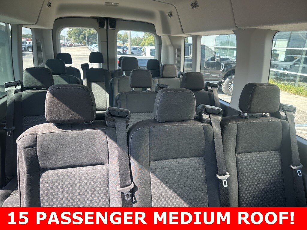 Certified 2022 Ford Transit-350 XLT Wagon Medium Roof Van