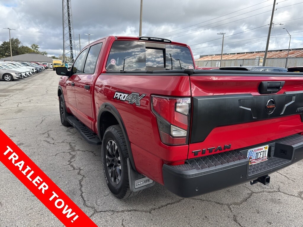 Certified 2021 Nissan Titan PRO-4X Truck Crew Cab