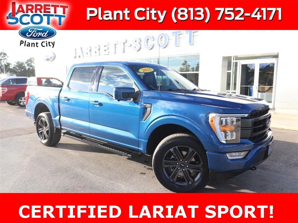 Certified 2022 Ford F-150 Lariat Truck SuperCrew Cab
