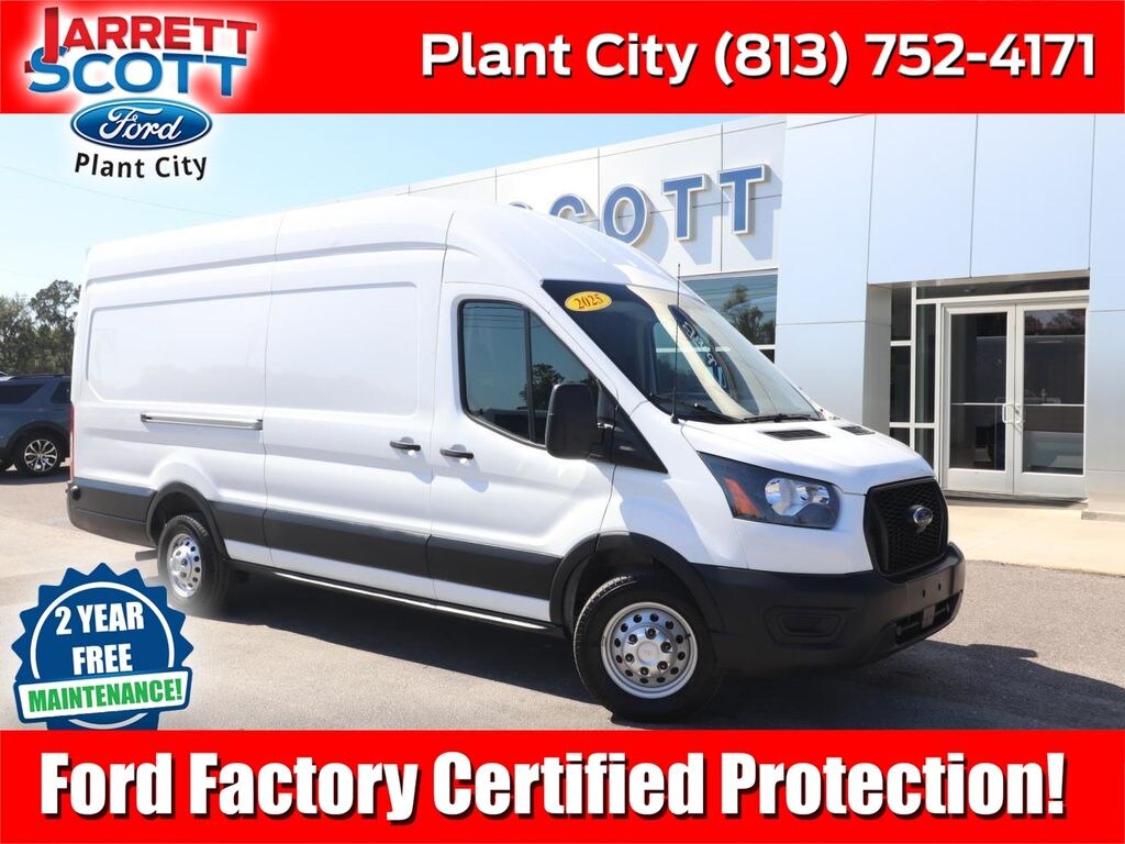 Certified 2025 Ford Transit-250 Base Van High Roof Ext. Van