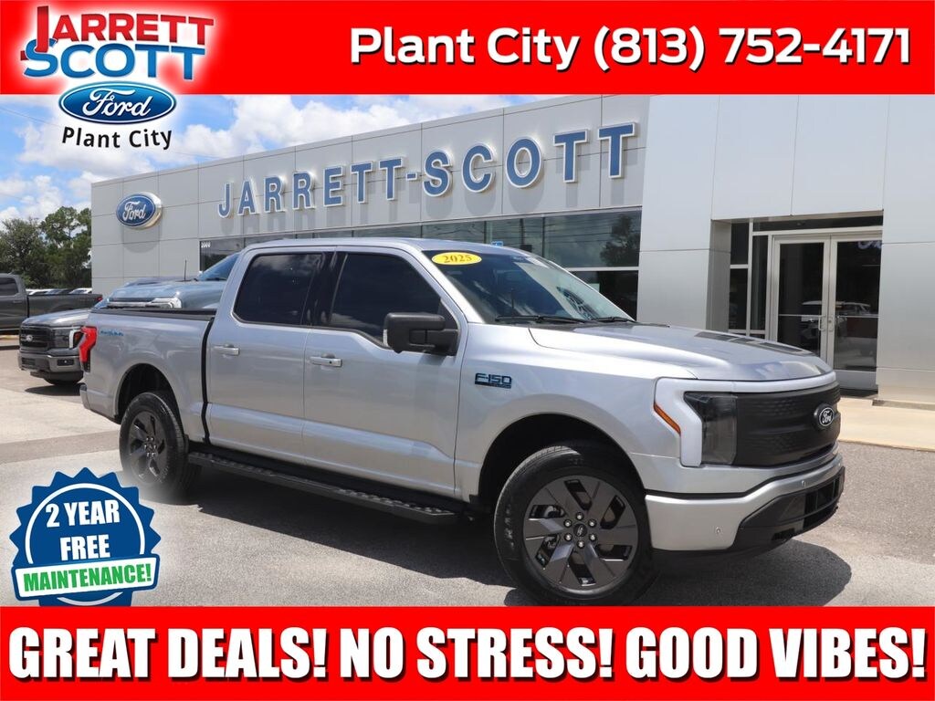 Certified 2025 Ford F-150 Lightning Flash Truck SuperCrew Cab