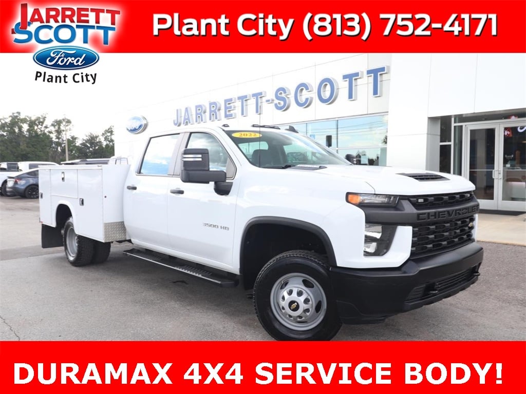 Certified 2022 Chevrolet Silverado 3500HD Work Truck Truck Crew Cab