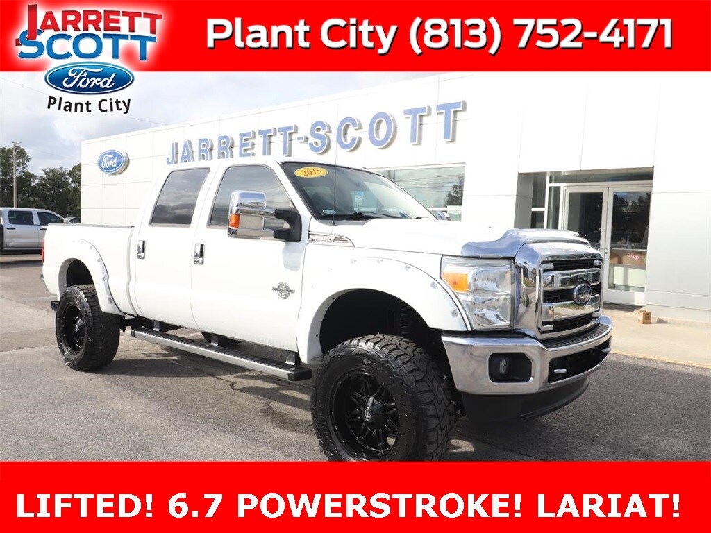 Used 2015 Ford F-250SD Lariat Truck Crew Cab