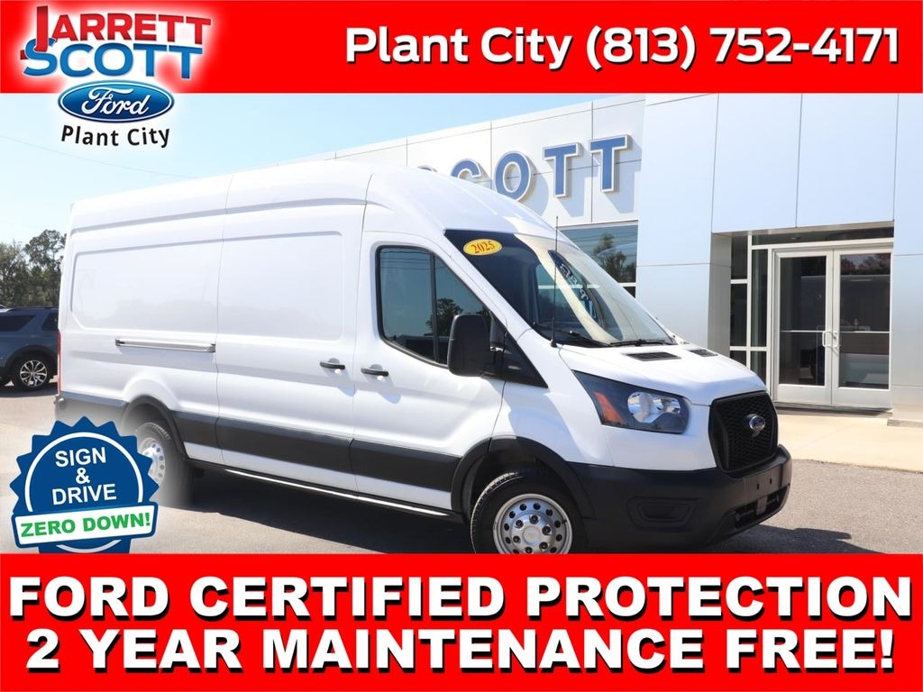 Certified 2025 Ford Transit-250 Base Van High Roof Ext. Van