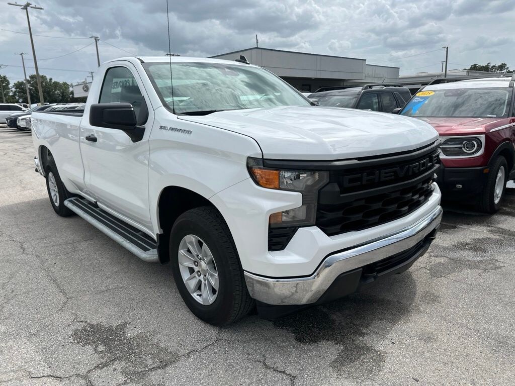 Certified 2025 Chevrolet Silverado 1500 WT Truck Regular Cab