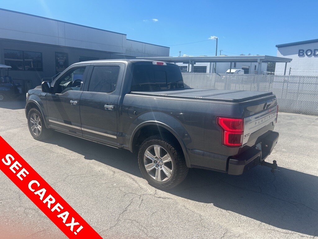 Certified 2019 Ford F-150 Platinum Truck SuperCrew Cab