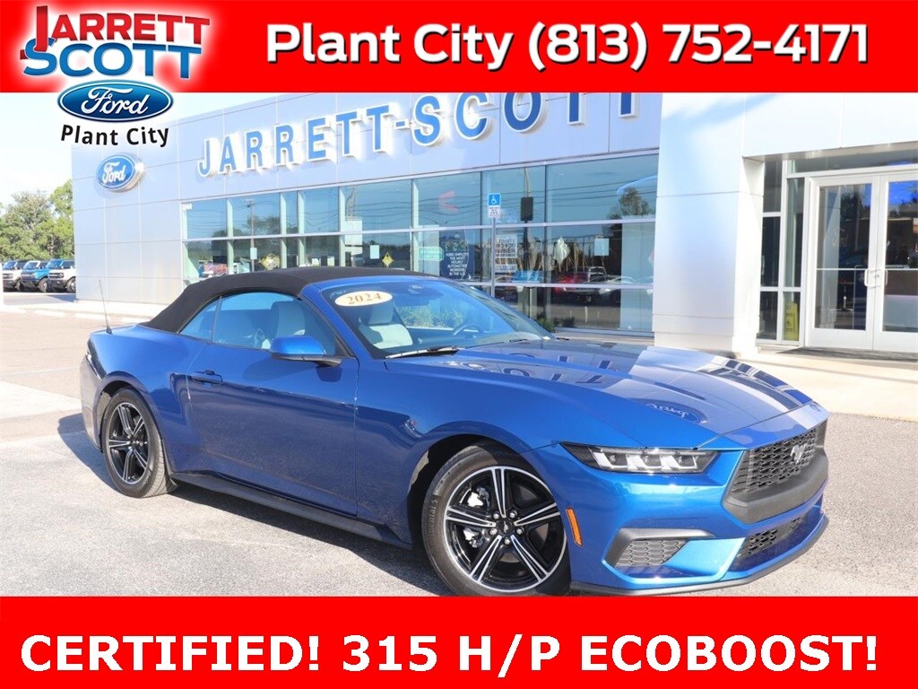 Certified 2024 Ford Mustang Ecoboost Convertible