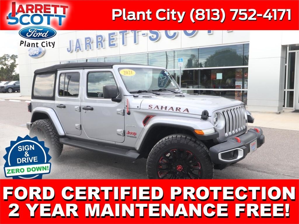 Certified 2021 Jeep Wrangler Unlimited Sahara SUV