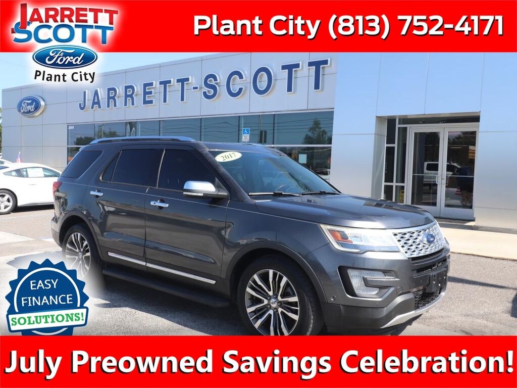 Used 2017 Ford Explorer Platinum SUV