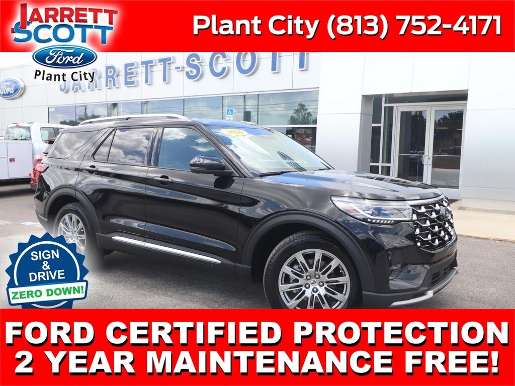 Certified 2026 Ford Explorer Platinum SUV