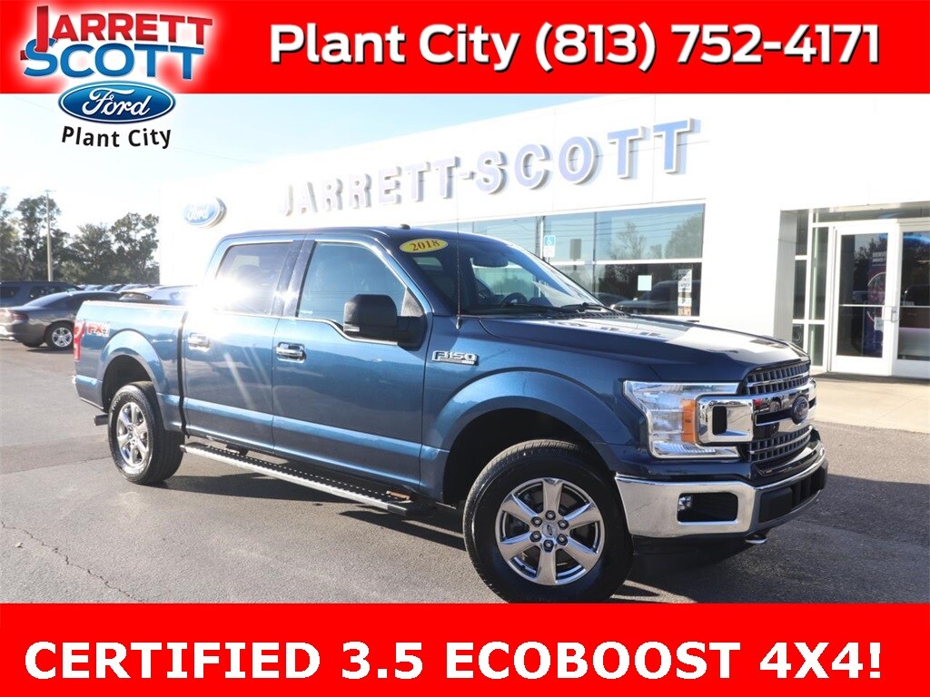 Certified 2018 Ford F-150 XLT Truck SuperCrew Cab