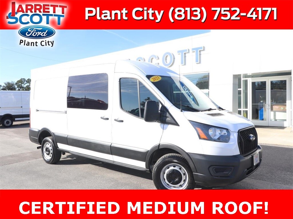 Certified 2023 Ford Transit-250 Base Van Medium Roof Van