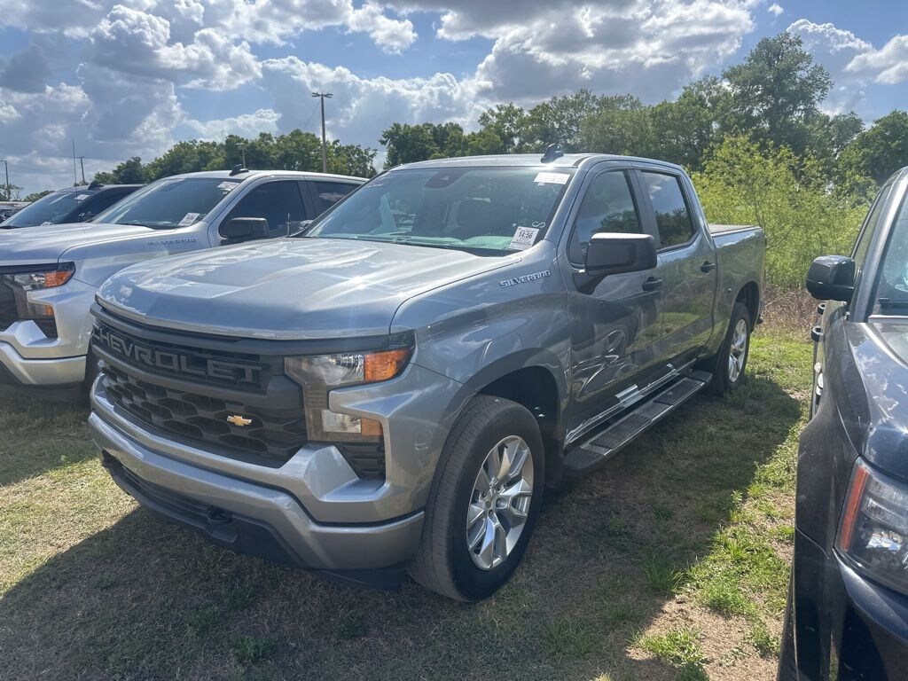 Certified 2023 Chevrolet Silverado 1500 Custom Truck Crew Cab