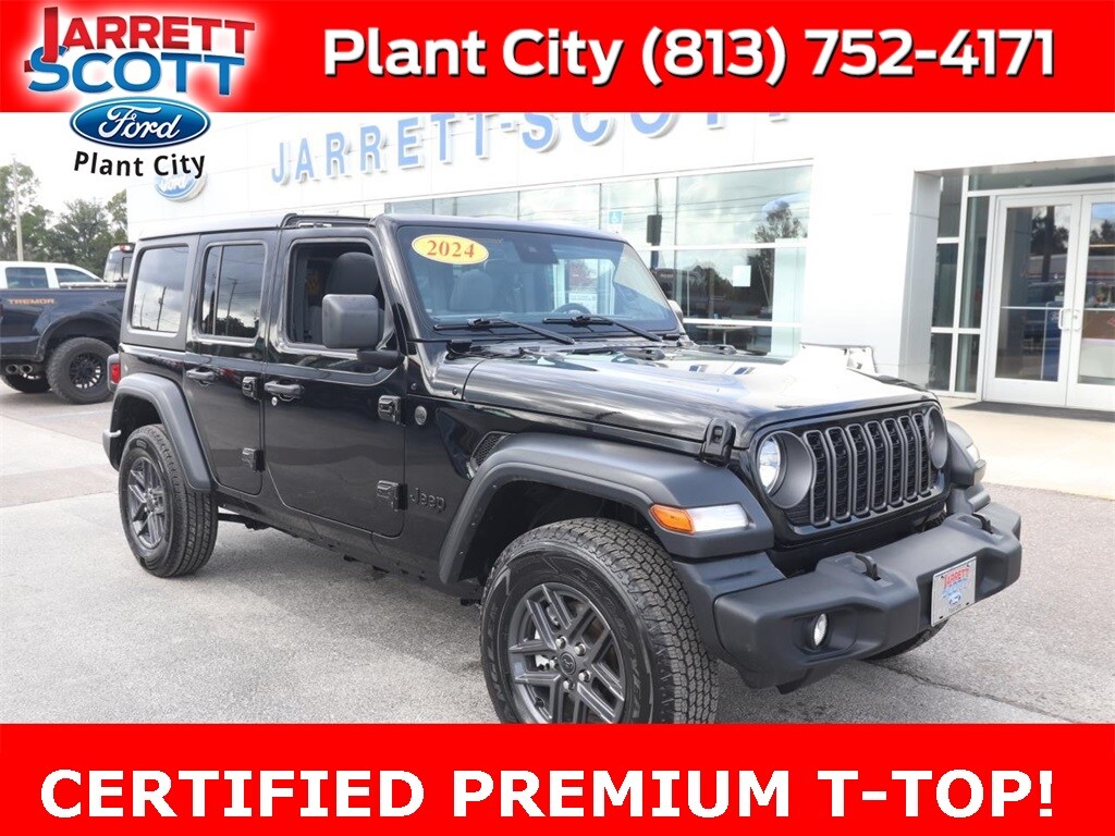 Certified 2024 Jeep Wrangler Sport S SUV