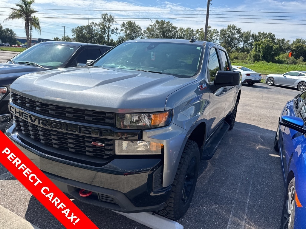 Certified 2022 Chevrolet Silverado 1500 LTD Custom Trail Boss Truck Crew Cab