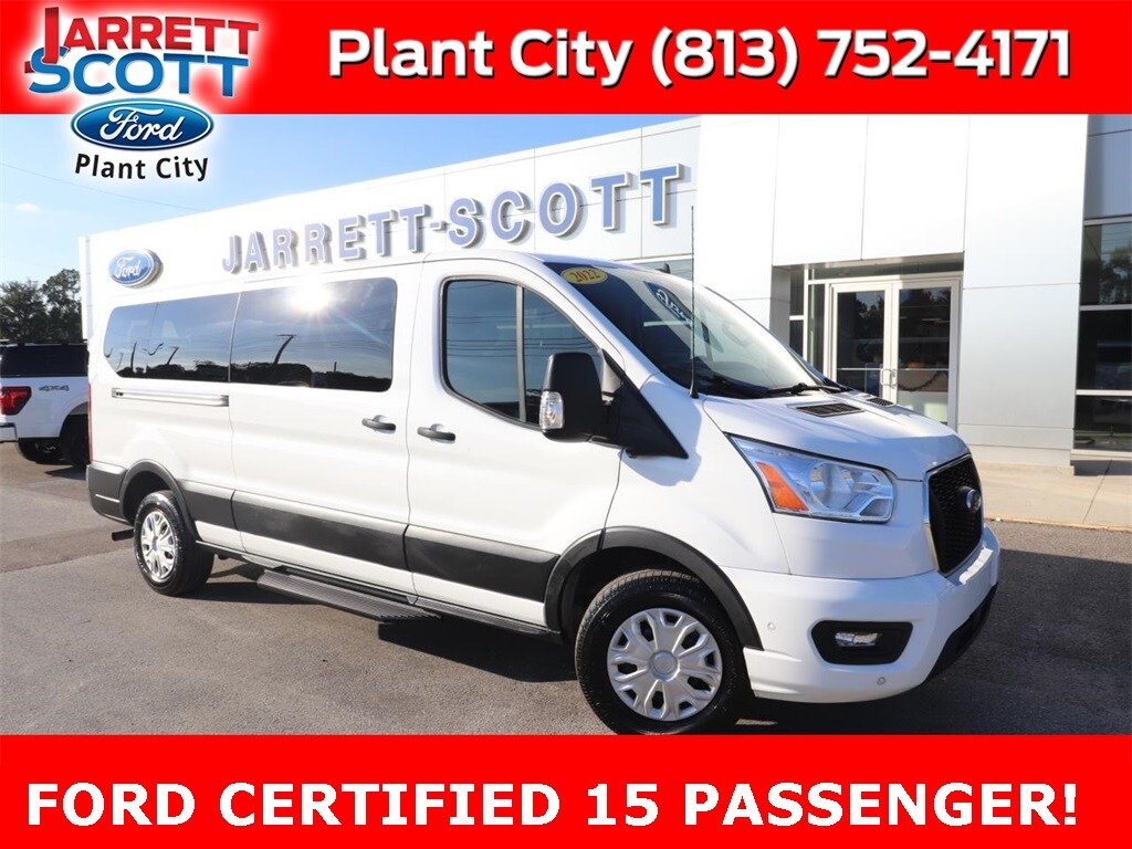 Certified 2022 Ford Transit-350 XLT Wagon Low Roof Van