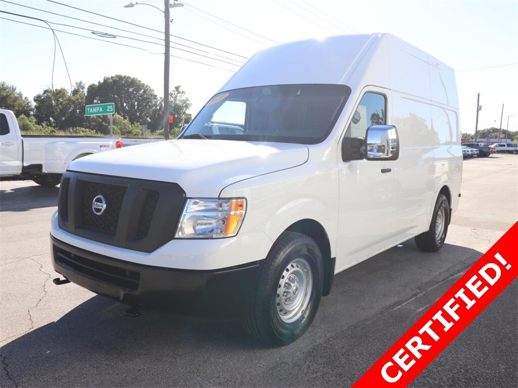 Certified 2020 Nissan NV2500 HD SV Van High Roof Cargo Van