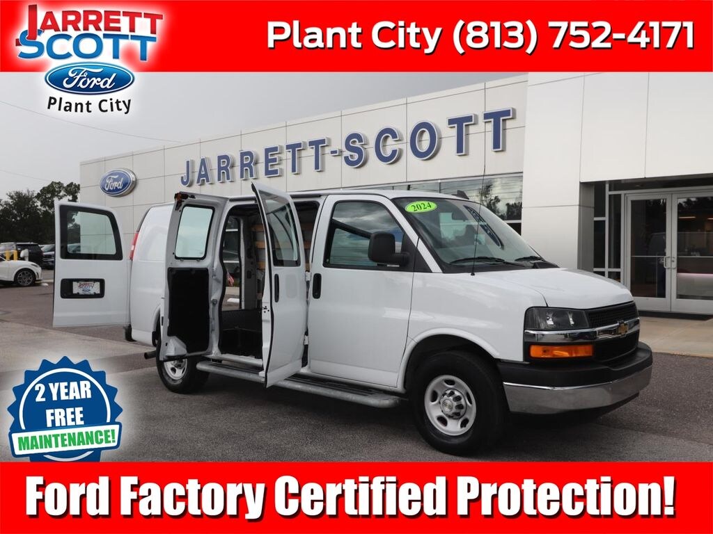 Certified 2024 Chevrolet Express 2500 Work Van Van Cargo Van