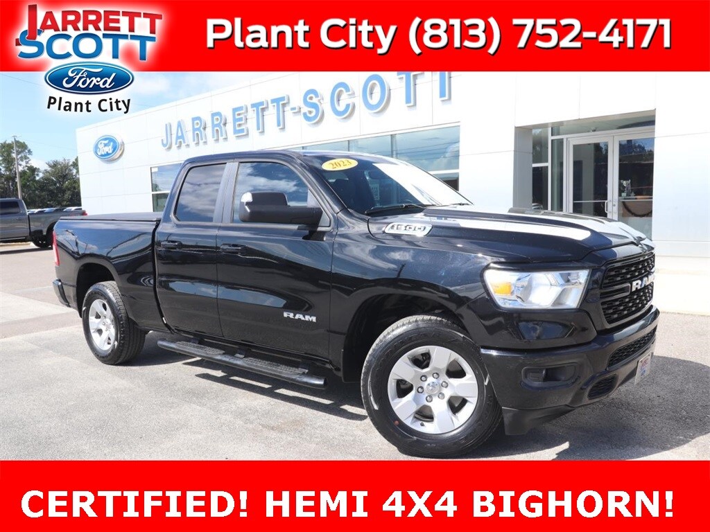 Certified 2023 Ram 1500 Big Horn/Lone Star Truck Quad Cab