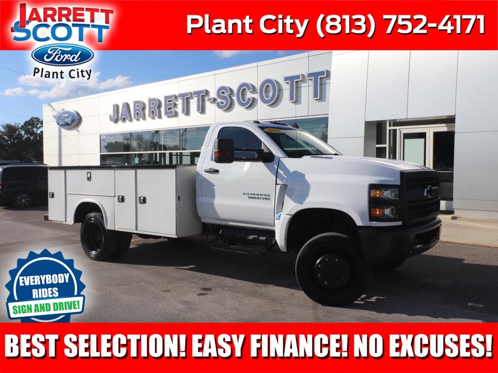 Certified 2023 Chevrolet Silverado 5500HD Work Truck Truck Regular Cab