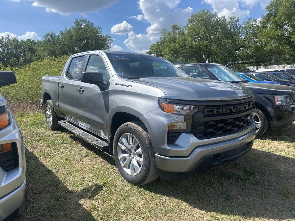 Certified 2023 Chevrolet Silverado 1500 Custom Truck Crew Cab