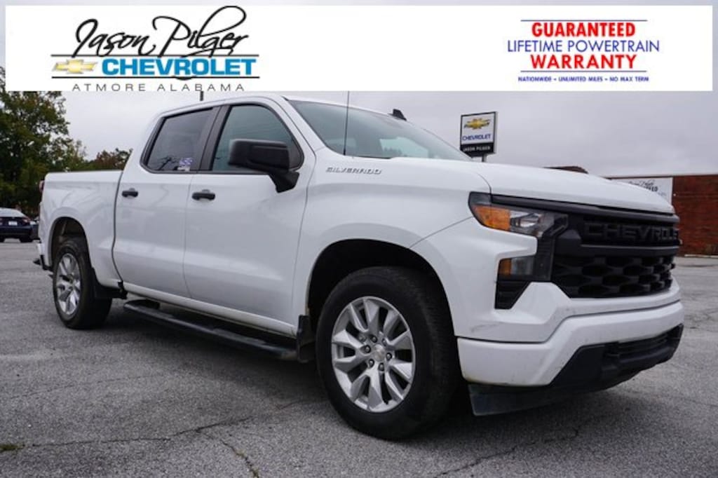 Used 2023 Chevrolet Silverado 1500 Custom Truck Crew Cab