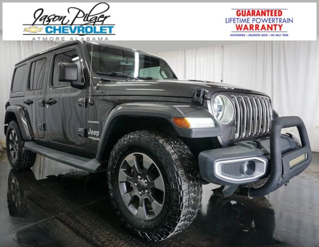 Used 2018 Jeep Wrangler Unlimited Sahara SUV
