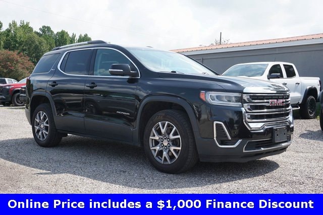 Used 2020 GMC Acadia SLT with VIN 1GKKNULSXLZ167176 for sale in Atmore, AL