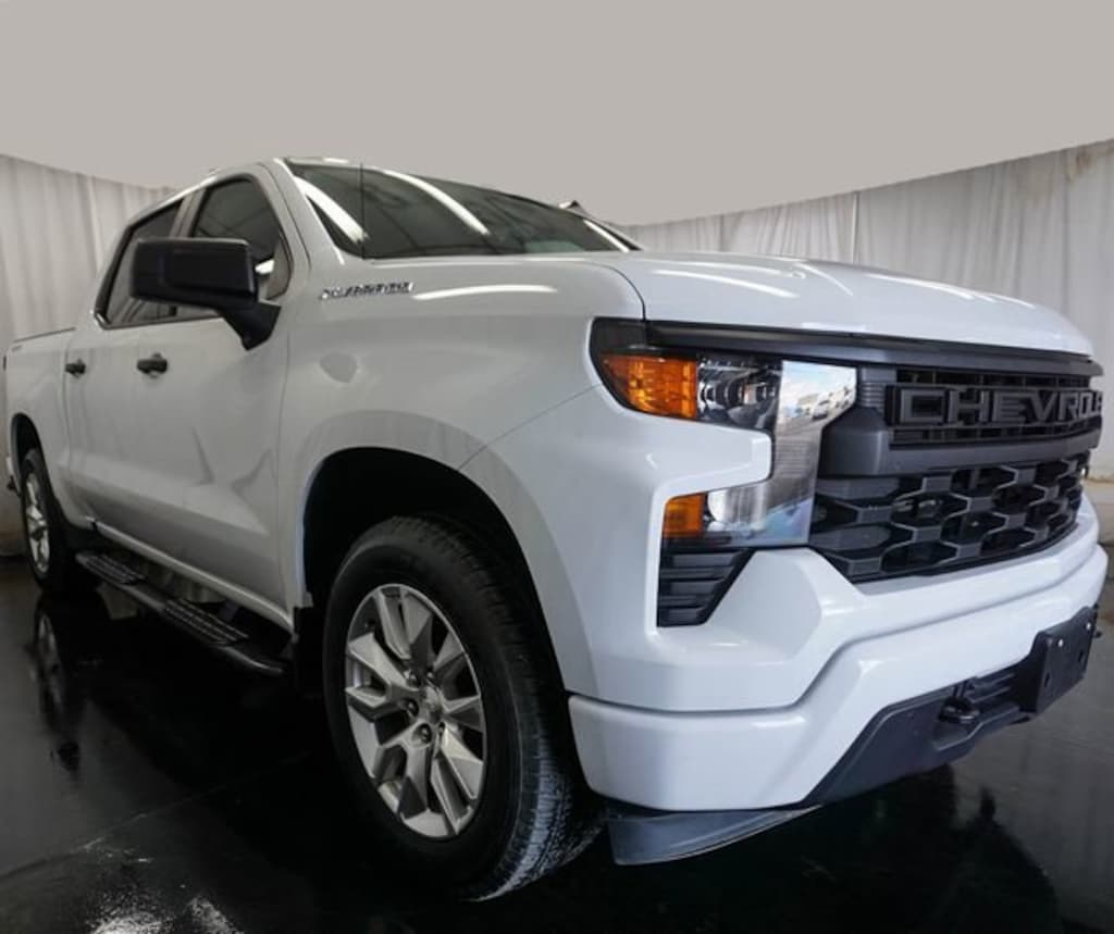 Used 2024 Chevrolet Silverado 1500 Custom Truck Crew Cab