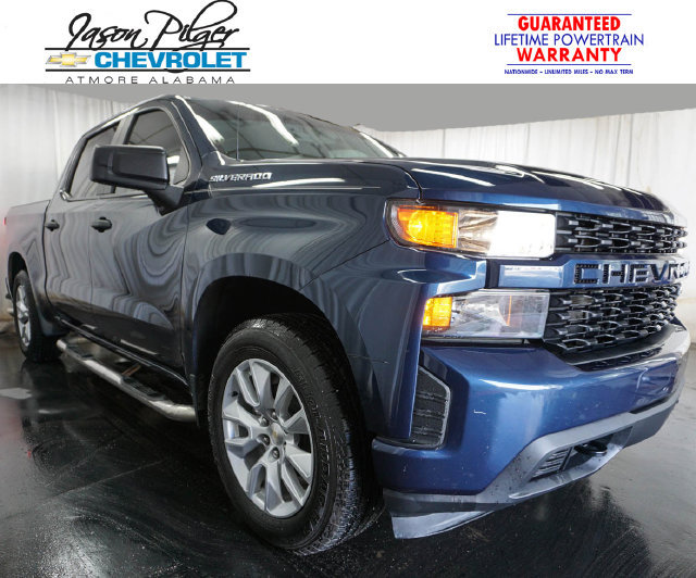 Used 2021 Chevrolet Silverado 1500 Custom Truck Crew Cab